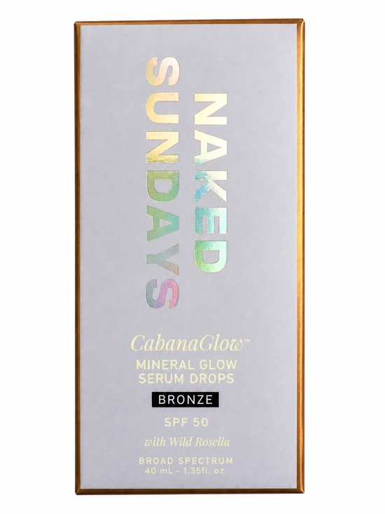 Naked Sundays Other - Naked Sundays Mineral Glow Serum Drops- Bronze- SPF 50